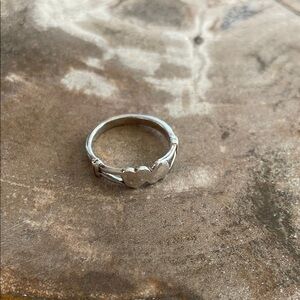 Silver Heart Ring